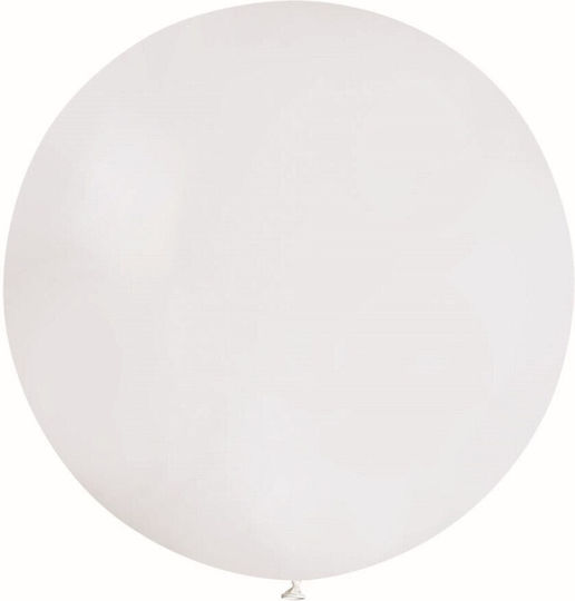 Set 2 Luftballons Latex Beige Jumbo Runde 90cm