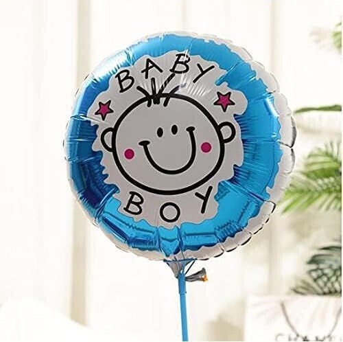 Set 2 Baloane Folie Albastru Stele 45buc