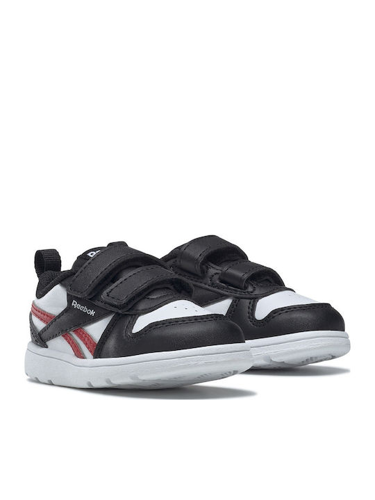 Royal Prime 2 Παιδικά Sneakers με Σκρατς Core Black / Cloud White / Vector Red