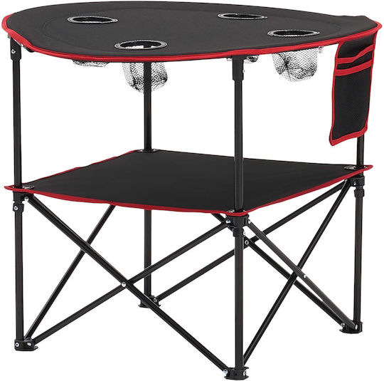 Vevor Table for Camping Foldable Black