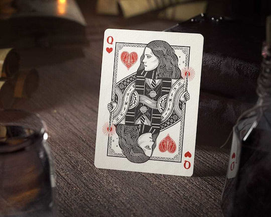 Theory11 Deck Συλλεκτική Τράπουλα Harry Potter Πλαστική για Poker Κίτρινη