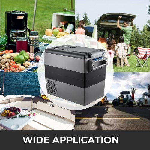 Vevor Frigider Portabil 55lt 12V Gri