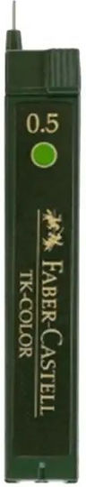 Faber-Castell 12 Minen für Bleistifte TK-Color Stärke 0.5mm Grün