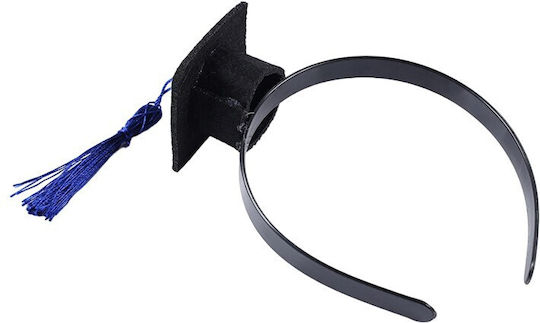 Coronă De Absolvire Bandă De Cap Flippy Mărime Universală Temă Absolvire Negru-albastru