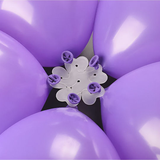 Balloon Holder Flippy Flower-Shaped Double Layer 11 Balloons 8x8cm 4.6g