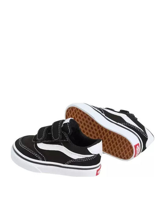 BROOKLYN Kids Sneakers with Scratch Black