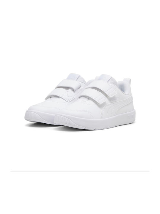 Courtflex V3 V Ps Kids Sneakers with Scratch White