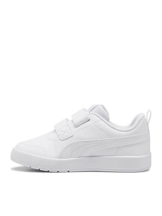 Courtflex V3 V Ps Kids Sneakers with Scratch White