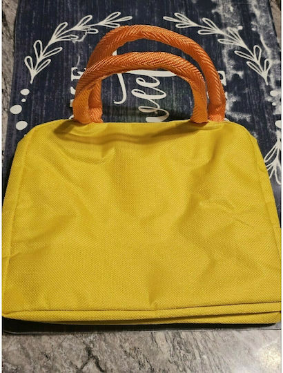 Schulische Isothermische Hand-Lunch-Tasche 2Es Gelb Dinosaurier 19 x 13 x 23cm
