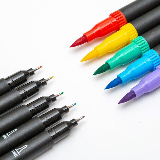 Μαρκαδόροι Σχεδίου Multicolor 0.4mm Σετ 12 χρώματα