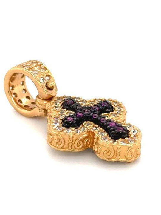Dimitrios Exclusive Cruce Argintie Placată Cu Aur Dimitrios Exclusive Cruce Argintie Placată Cu Aur
