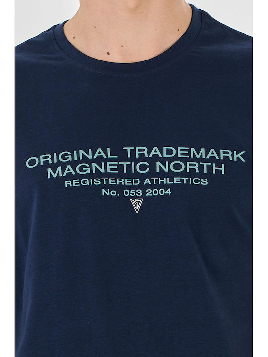 T-shirt Navy Μπλε