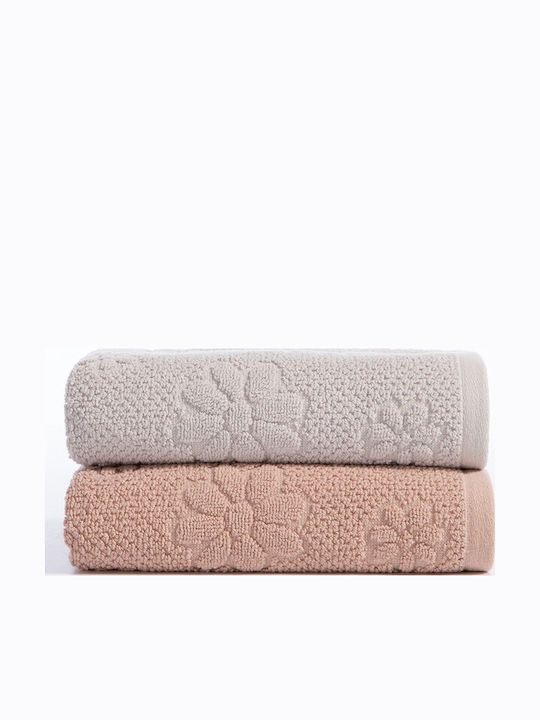 Nef-Nef Homeware Кърпа за ръце Margot 30x50см. Сив Тегло 550гр/кв.м