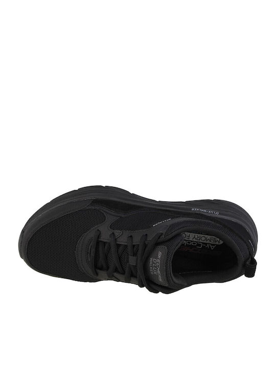 D'Lux Walker Herren Anatomisch Sneakers Schwarz