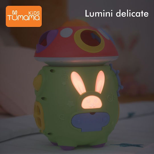 Tumama Kids Jucărie de Sortare a Formelor cu Muzică, Lumină și Sunete pentru 18++ Luni