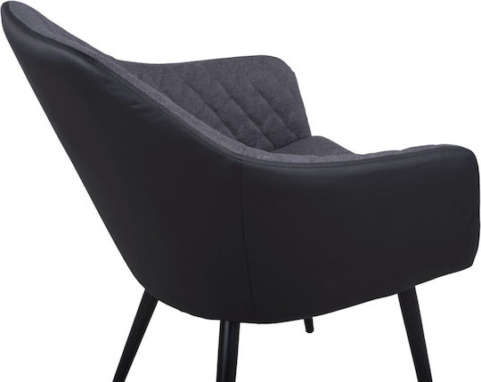 Charles Stühle Speisesaal Dark Grey 2Stück 57x63x83cm