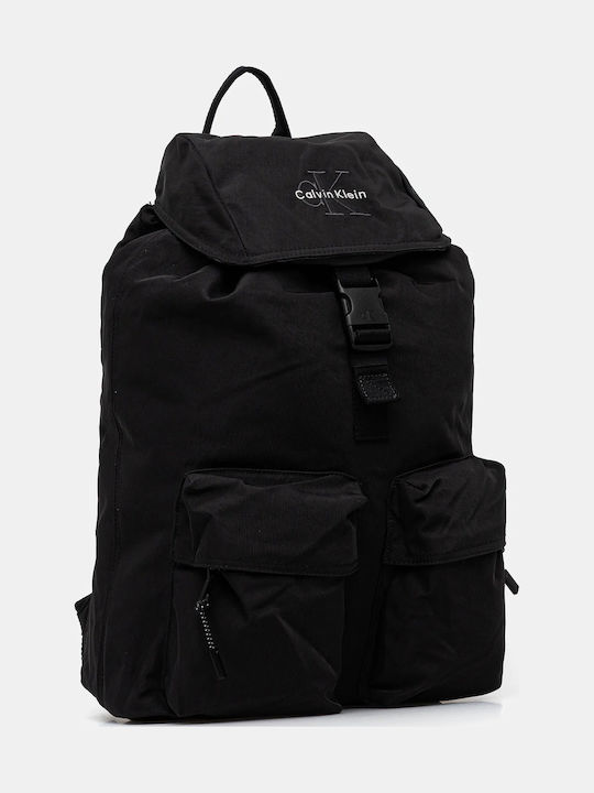 Calvin Klein Bold Flap Μαύρο Calvin Klein Bold Flap Μαύρο