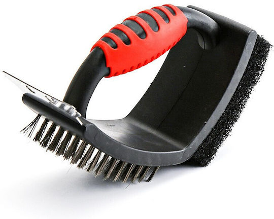 Frigăruie Grill Flippy 3 În 1 Cu Racletă Burete Frigăruie Din Oțel Inoxidabil 16 X 7 X 11 Cm