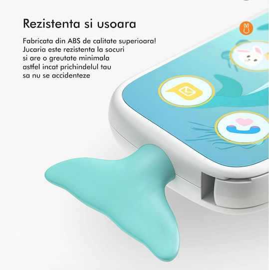 Tumama Kids Jucărie Telefon cu Muzică, Lumină și Sunete pentru 18++ Luni
