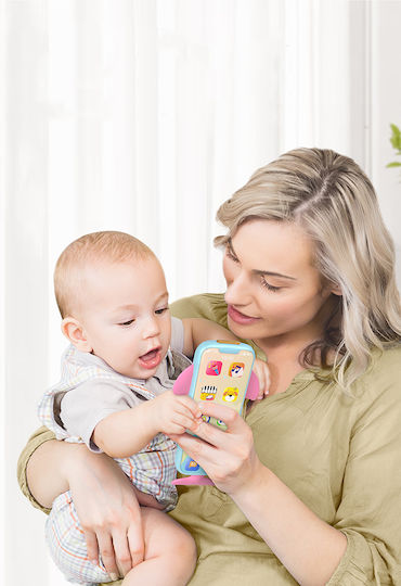 Tumama Kids Jucărie Telefon cu Muzică, Lumină și Sunete pentru 18++ Luni