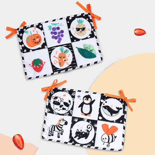 Tumama Kids Carte de Activități din Țesătură cu Sunete pentru 3++ Luni