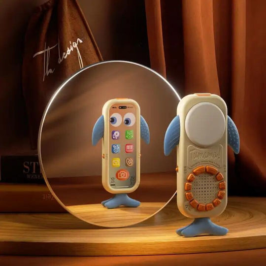 Tumama Kids Jucărie Telefon cu Muzică, Lumină și Sunete pentru 3++ Luni