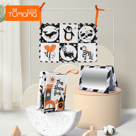 Tumama Kids Carte de Activități din Țesătură cu Sunete pentru 3++ Luni