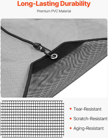 Vevor 910x910 Mm Air Conditioner Cover Mesh Defender Tear-resistant Outdoor