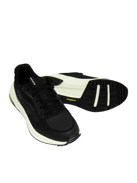 Skechers Global Jogger Covert Sneakers Black 237353-BKW | Skroutz.mt