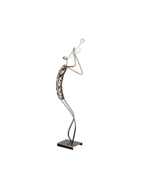 ArteLibre Set Dekorative Figuren aus Metall Ribbon 15x5x54cm 39Stück