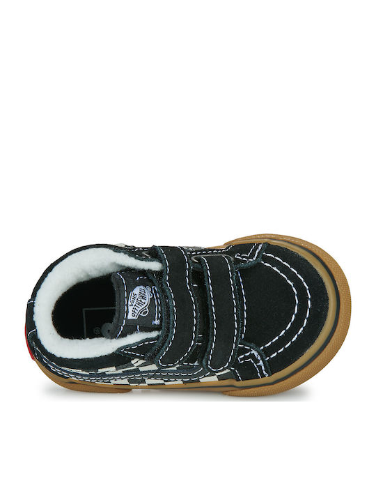 Mte Sk8-mid Reissue V Παιδικά Sneakers High με Σκρατς Μαύρα