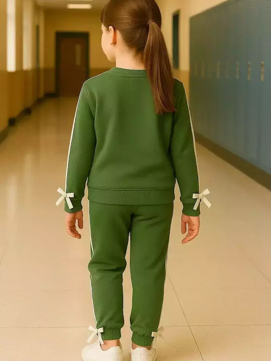 Kinder-Set mit Hose Winter 2Stück Khaki