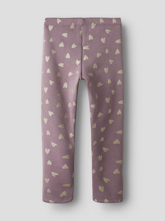 Name It Παιδικό Σετ με Κολάν Grape Shake, Dark Pink 2τμχ