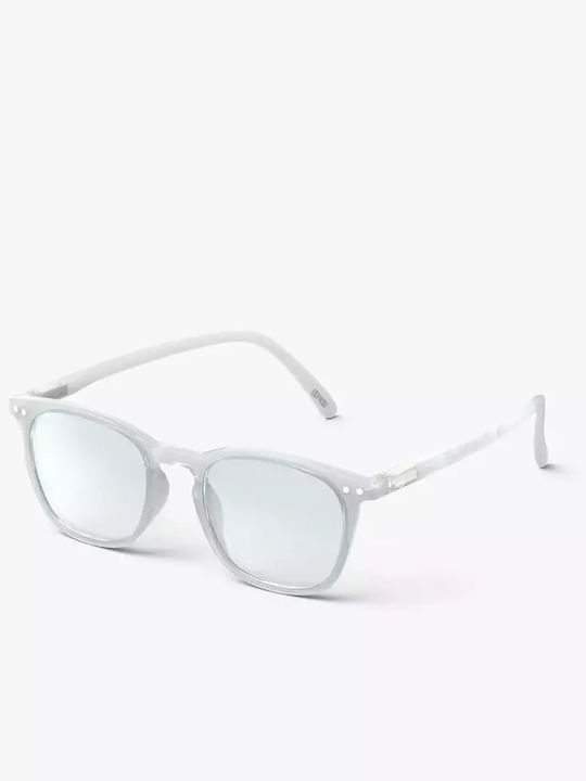 Izipizi Unisex Sunglasses with Gray Plastic Frame and Gray Lens