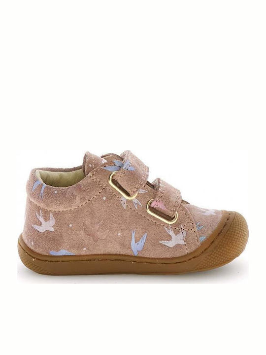 Suede Kids Boots Pink