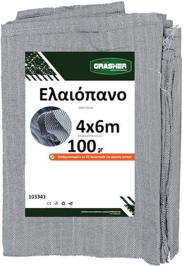 Grasher Olive Sail 4x6m Density 110gr/m²