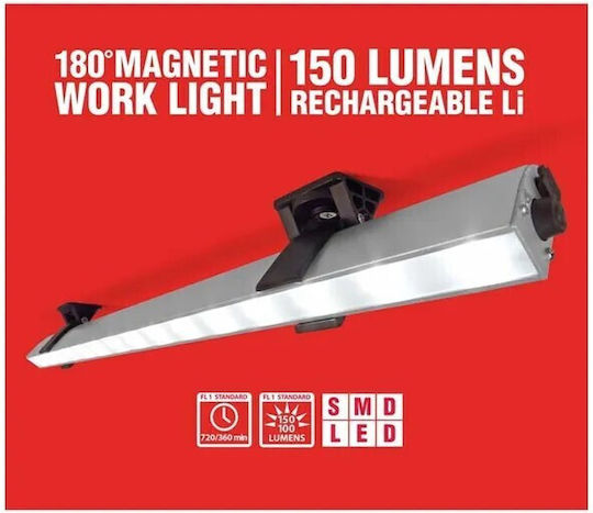 Shumacher Φακός Συνεργείου Επαναφορτιζόμενος LED IP20 S-197