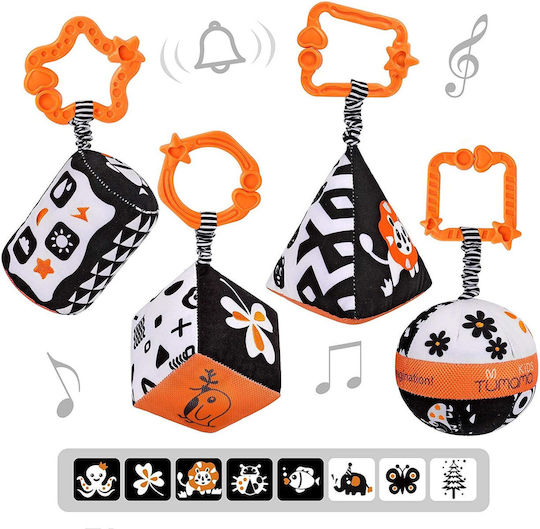 Tumama Kids Set of Rattles for 3++ Months