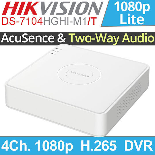 Hikvision DVR DVR DS-7104HGHI-M1/T