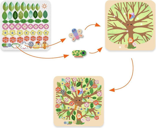 Djeco Collage Seasons for Children 6+ years old Years
