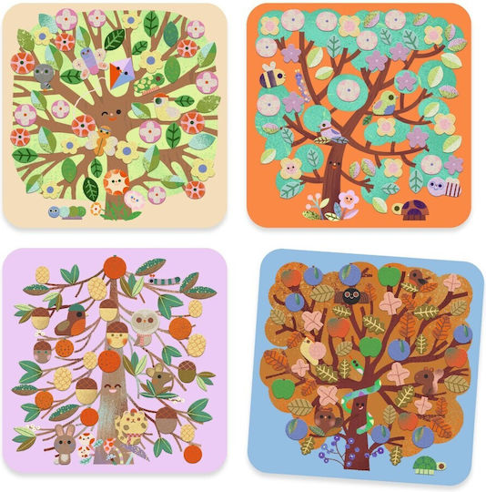 Djeco Collage Seasons for Children 6+ years old Years