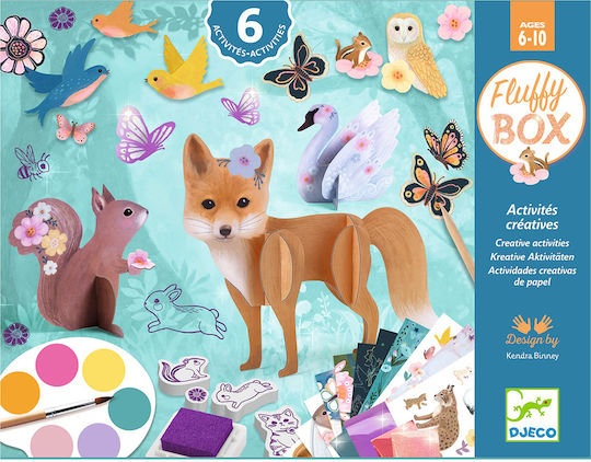 Djeco Painting Creative Activities "ζωάκια Δάσους" for Children 6+ years old Years