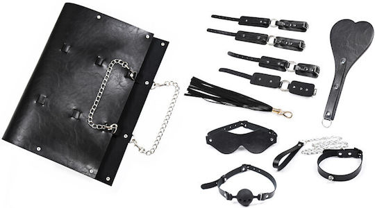 Ophelia's Dream BDSM Kit in Schwarz Farbe