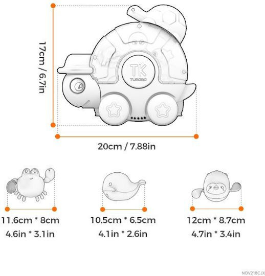 Tumama Kids Играчка за баня за 24++ месеца