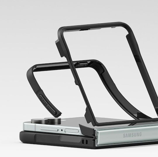 Ringke Magnetic Silicone Book Black (Galaxy Z Flip7)