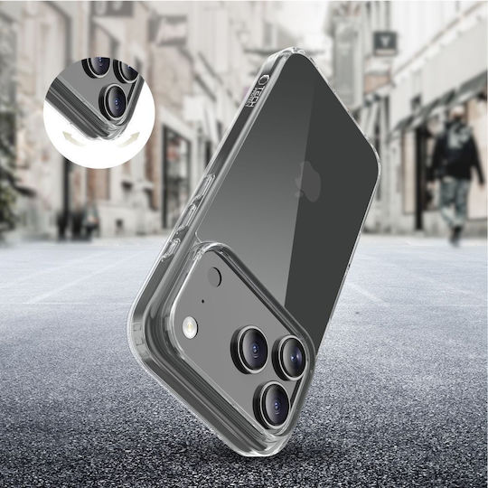 Tech-Protect Flexair Hybrid Back Cover Σιλικόνης / Πλαστικό Διάφανο (iPhone 17 Pro Max)