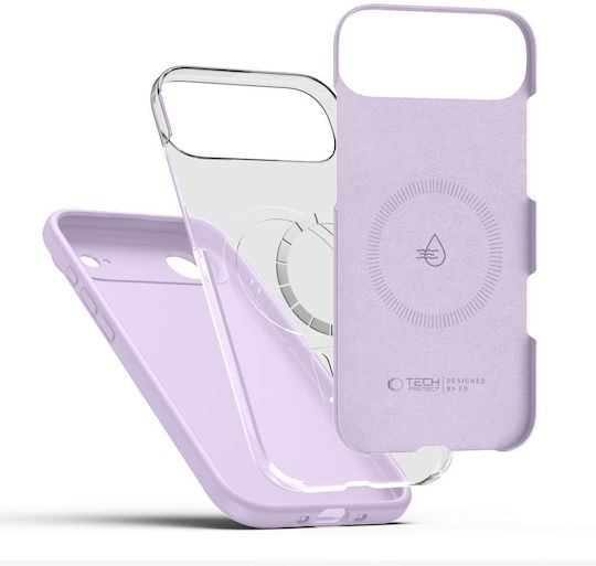 Tech-Protect Back Cover Σιλικόνης Μωβ (iPhone Air)