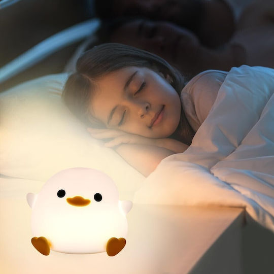 Lumini LED Lampă decorativă pentru copii Atingere Alb 12.2x10.5x9.2εκ.