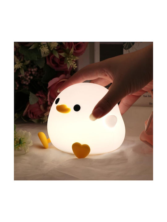 Lumini LED Lampă decorativă pentru copii Atingere Alb 12.2x10.5x9.2εκ.