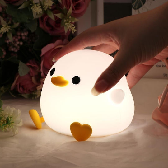 Lumini LED Lampă decorativă pentru copii Atingere Alb 12.2x10.5x9.2εκ.